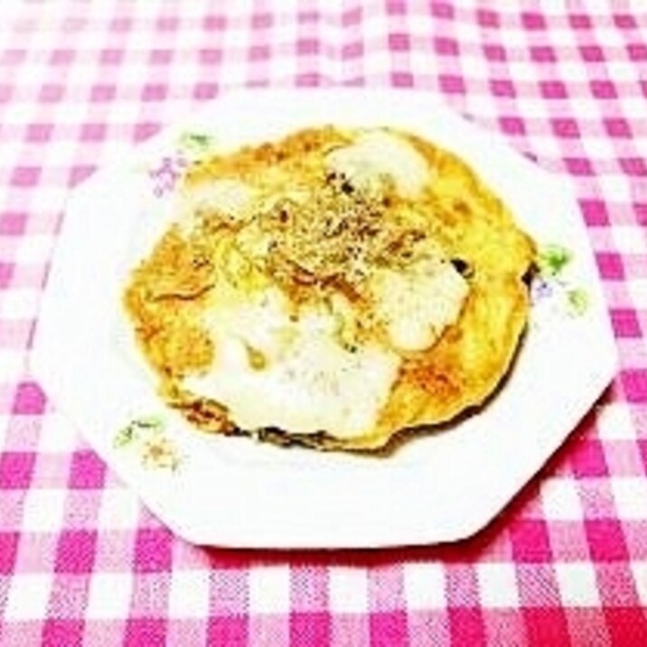 おつまみにも♪じゃこ&チーズ風味の高菜おやき